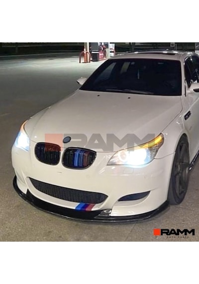 Bmw E60 E61 M5 Ön Lip Parlak Siyah