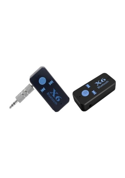 Bluetooth Müzik Alıcısı 3.5 Mm Aux Adaptör Araç Kiti 3in1 - Cyber An-6999 X6