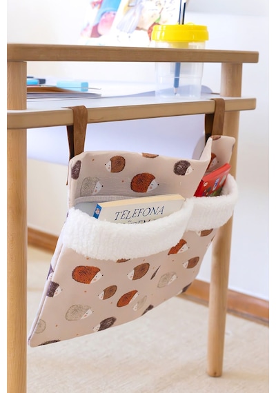 Pratik Askılı Organizer Bebek Arabası Beşik Kenar Fluffy Organizer Urcin