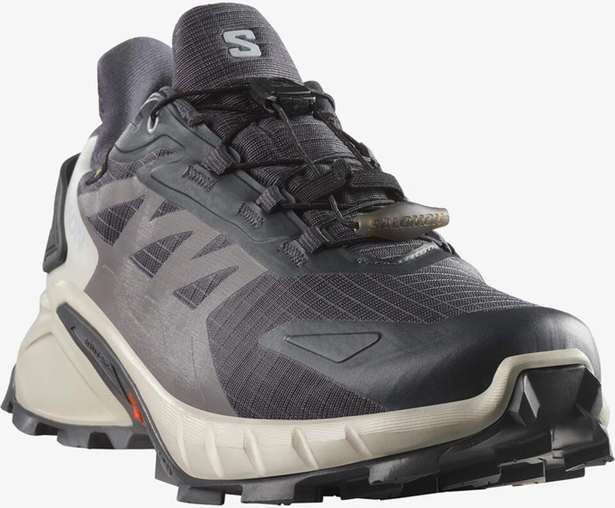 Salomon Supercross 4 Gore-tex Kadın Patika Koşusu Ayakkabısı Gri