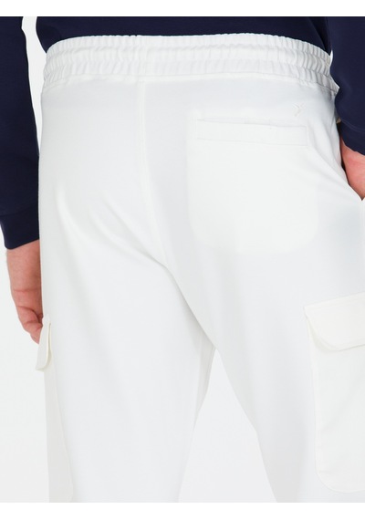 Cacharel Ekru Jogger Fit Eşofman Altı Bej