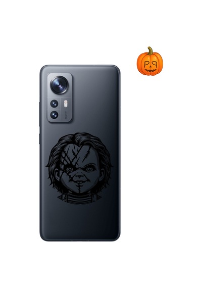 Dali Design Xiaomi Mi 12 Lite Uyumlu Şeffaf Kılıf Horror 4 Tasarımlı