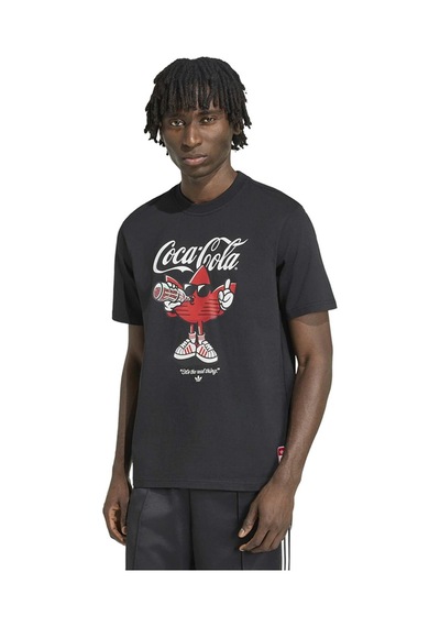 Adidas Erkek T-shirt Cc Treffıe Tee Ky2108 Siyah