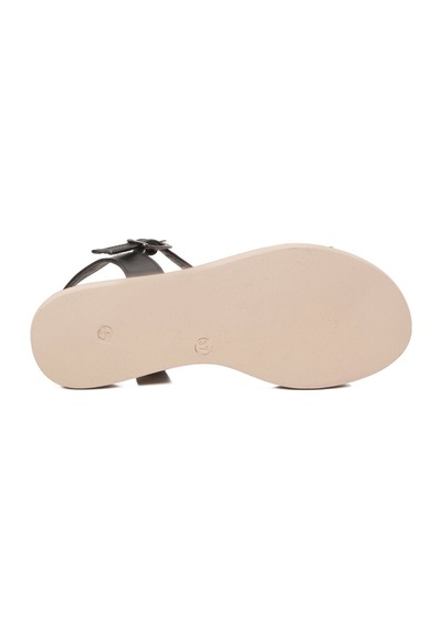 Ayakmod Siyah Hafif Yumuşak Taban Kadın Sandalet 335333 Z