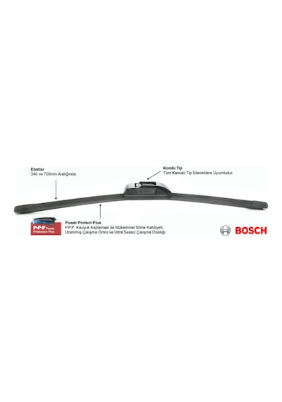 Vw Transporter T5 Ön Silecek Takımı 2003-2013 Bosch Aerotwin