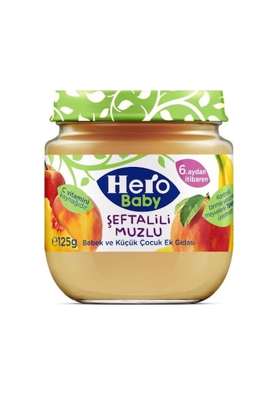 Hero Baby 120 Gr Seftalı Muz
