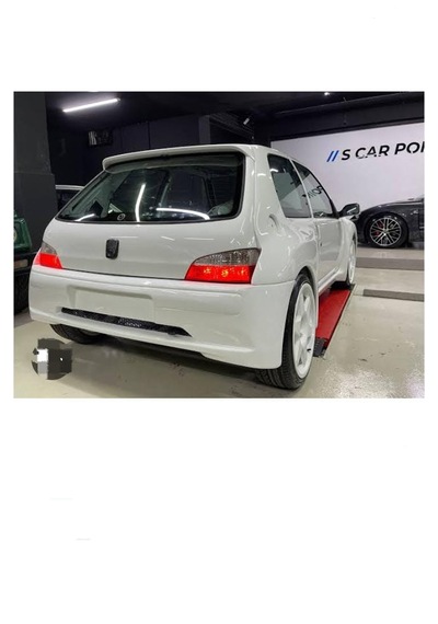 Peugeot 106 Gtı Arka Tampon Gtı Fiber Boyasız