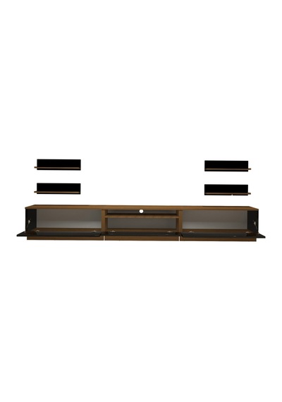 Decoraktiv Trendstyle 270rs Mdf Tv Ünitesi Tv Sehpası Ceviz - Siyah