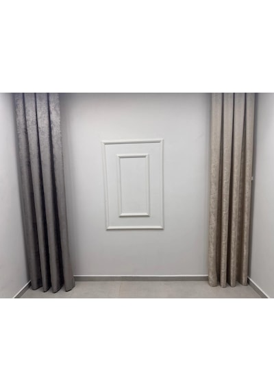 Nevra Toprak V-5309 1/3 Sık Pile Fon Perde Apm