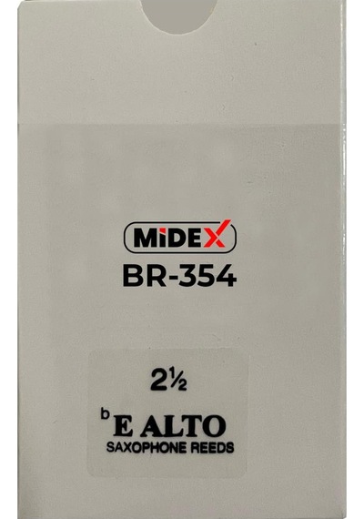 Midex BR-354A Alto Saksafon Kamışı 10'LU Paket ( NO:2.5 )