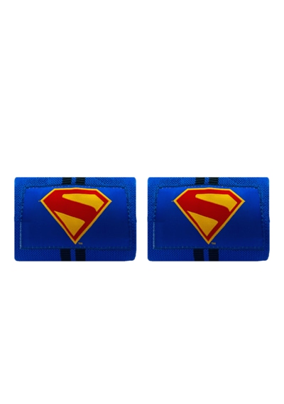 Superman Wrıst Wraps - Ağırlık Bilekliği Fitness Bilekliği Her Bileğe Uygun Tek Beden Mavi
