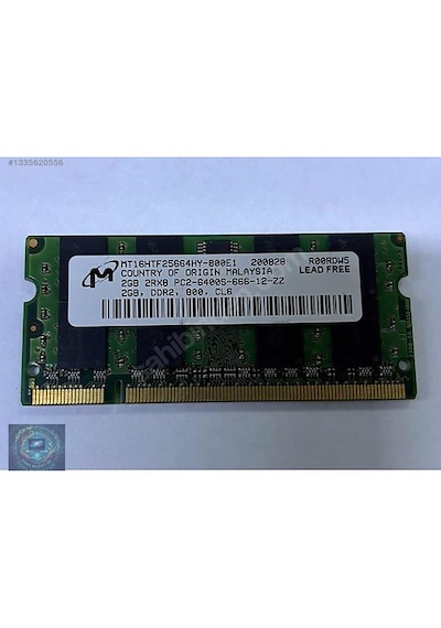 Micron 2gb Ddr2 Pc2 6400s Sorunsuz Ram