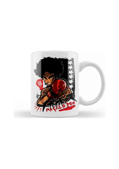 Megalobox Joe Kupa Bardak Porselen Karışık
