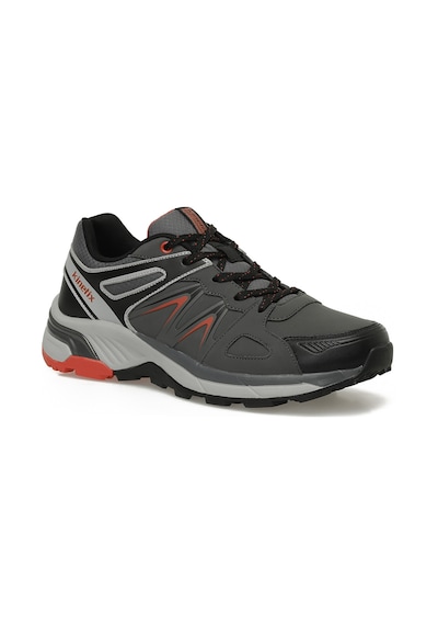 Kinetix Extra Pu 5pr Gri Erkek Outdoor 000000000102019958 Gri-sıyah-a Kırmızı