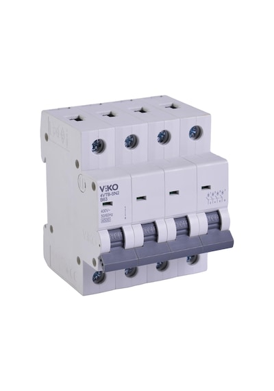 Viko 4vtb-4b63 Otomatik Sigorta 4,5ka B Tipi 4 Kutup 63a 10