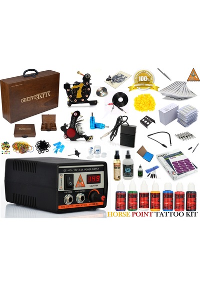 Xl-1299 Horse & Poınt Çantalı 2 Makinalı Dövme Seti