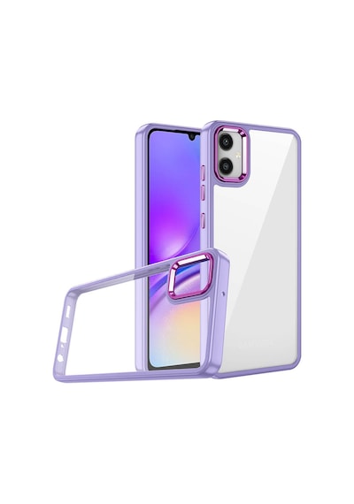 Zore Galaxy Uyumlu A05 Kılıf Flora Kapak - Lila Lila