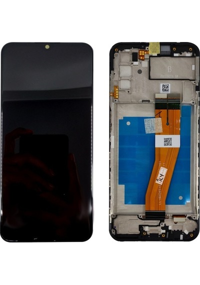 Samsung Galaxy A03S Sm-A037F Uyumlu Lcd Ekran Dokunmatik Full Çıtalı