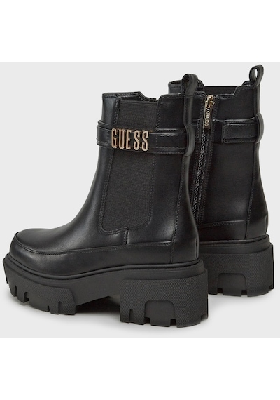 Guess Bayan Bot Fl8yea Ele10 Black Siyah