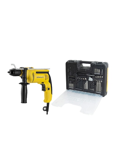 Stanley Darbeli Matkap 700 Watt Sdh700ck + 100 Adet Aksesuar Seti