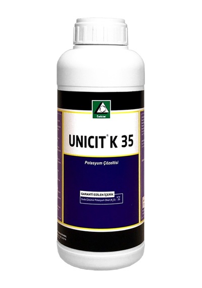 Unıcıt K35- Sıvı Yüksek Konsantrasyonlu Potasyum Gübresi 1L