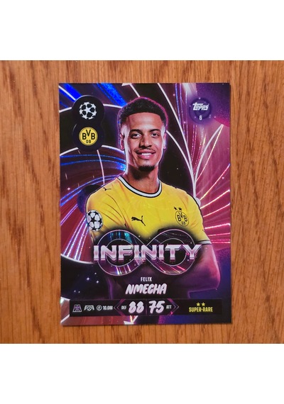 Topps Match Attax 2027 Felix Nmecha Infinity Oyun Kartı
