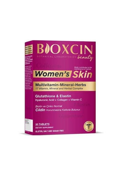 Bioxcin Womens Skin Collagen Takviye Edici Gıda 30 Tablet