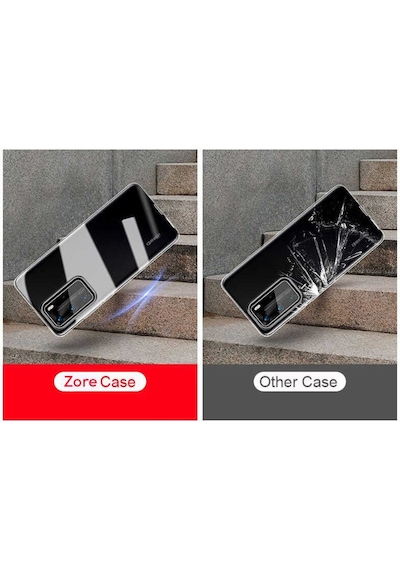 Huawei P40 Pro Kilif Seffaf Silikon Hibrit Case 427418300