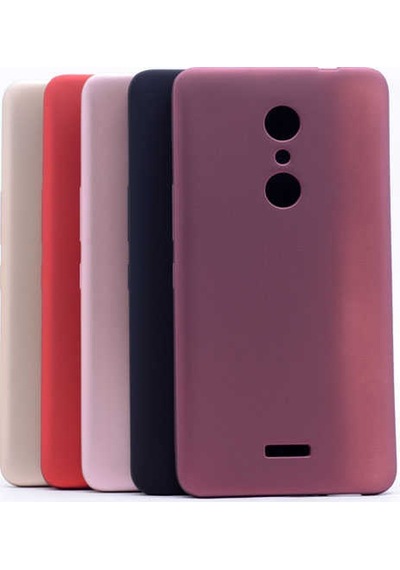 Alcatel A3 Xl Kılıf Zore Premier Silikon Kapak Kırmızı