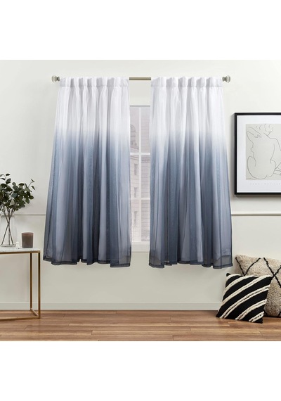 Curtains Crescendo Karartma Perdesi, Astarlı, Gizli Halkalı, 132 X 168 Cm, İndigo