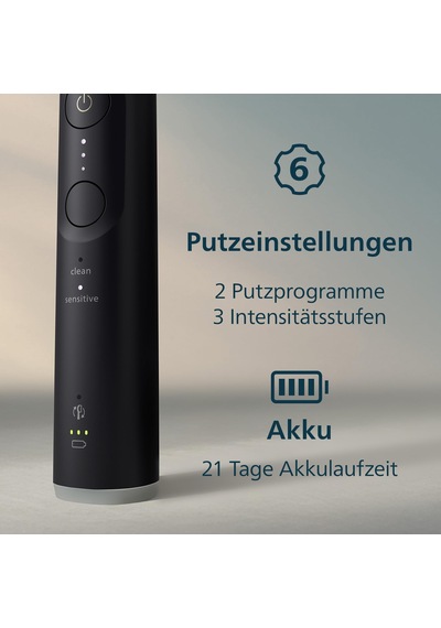 Philips Sonicare Series 6100 Elektrikli Diş Fırçası - Yeni Nesil Teknoloji, Basınç Sensörü, 6 Fırçalama Ayarı, Smartimer, Brushpacer, 21 Günlük Çalışma Süresi, Seyahat Çantası, Siyah, Hx7401/12 Philips Sonicare Series 6100 Elektrikli Diş Fırçası - Yeni Nesil Teknoloji, Basınç Sensörü, 6 Fırçalama Ayarı, Smartimer, Brushpacer, 21 Günlük Çalışma Süresi, Seyahat Çantası, Siyah, Hx7401/12