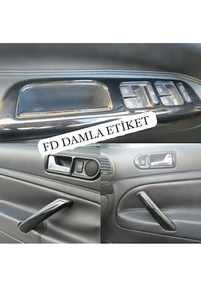 Volkswagen Passat B5, B5.5 Torpido, Konsol, Trim, Göğüs Kaplama Set Piano Black Renk Özel Dizayn