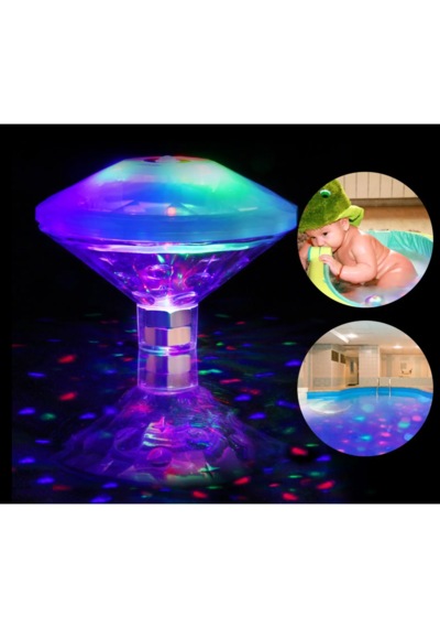 Mobgift Sıcak Led Sualtı Gece Lambası Banyo Yüzme Havuz Işığı