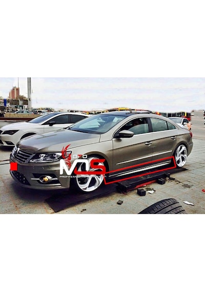 Vw Cc R Marşpiyel Uyumlu Sağ Sol Takım Fiberglass Boyasız