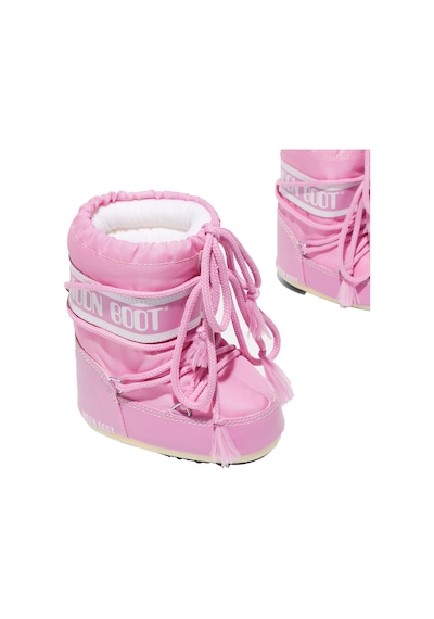 Moon Boot Moon Boot 80d1400430-j001 Moon Boot Mini Nylon Kız Çocuk Pembe Kar Botu Pnk Pembe