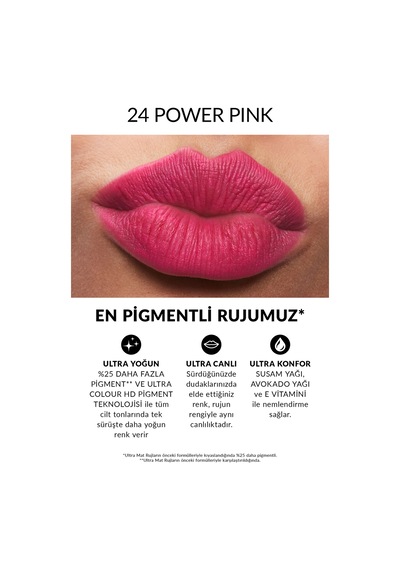 Avon Ultra Mat Ruj Vibrant Melon