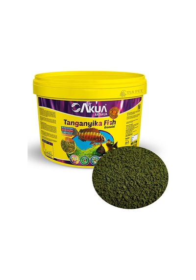 ArtAkua Tanganyika Fish Bitkisel  Balık Yemi (Açık) - 250 GR