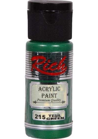 Rich Akrilik Boya Yeşil 30Cc