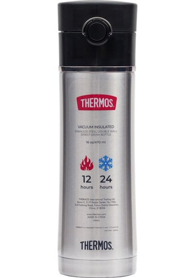 Thermos Ns403bk Filter Çay Demleme Aparatlı Mug 0,47l - Siyah/krom Siyah