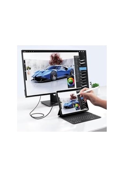 4k Usb-c Hdmı 185 Cm Görüntü Aktarım Kablosu Hd-03
