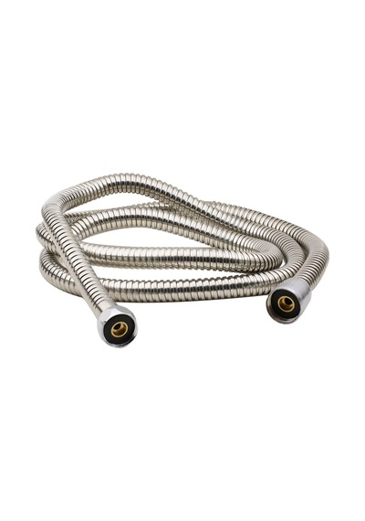 360 Dereceli Dönerli Duş Hortumu Banyo Spiral Hortumu Metal