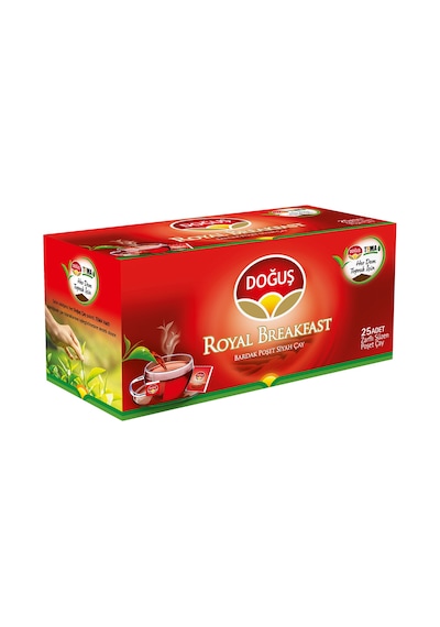 Doğuş Royal Breakfast Siyah Süzen Bardak Poşet Çay 25 x 2 G