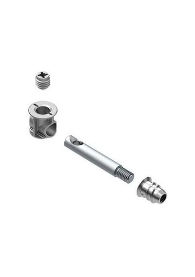 Torex Çap 7 Mm Faturalı Dikey Zamak Setskurlu Açık Gri