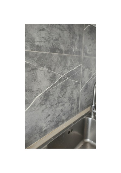 30x30 Antrasit Mermer Desenli Duvar Sticker Çok Renkli - 834314663 Çok Renkli