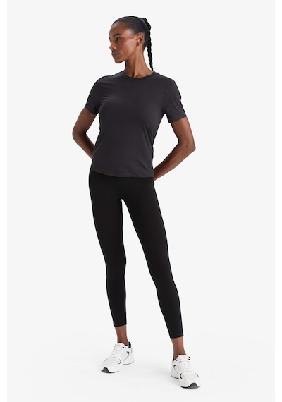 Defacto Defactofit Beli Saran Sporcu Tayt Z6327az25aubk81 SiYAH