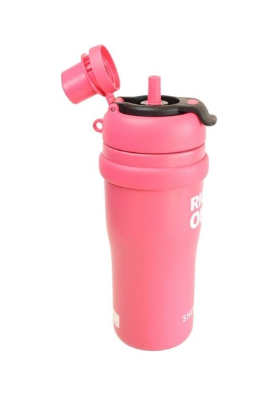 Shotay St-8918 Çift Kullanım Pipetli/rahat İçim Fuşya 720ml Çelik Termos Diğer