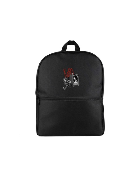 Korn Skeleton Pulling Haporlor Siyah Sırt Çantası