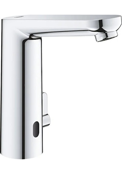 Grohe Eurosmart Cosmopolitan E Fotoselli Lavabo Bataryası, 1/2 L - Boyut Çift Su Girişli Ayarlanabilir Sıcaklık Sınırlayıcısı - 36421001 Gümüş