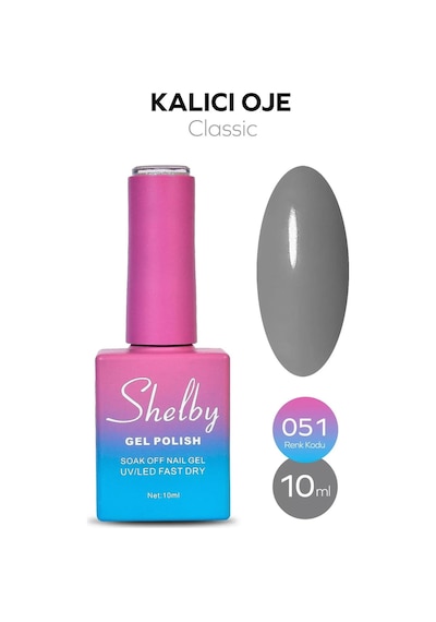 Shelby 10 Ml. A051 Kalıcı Oje