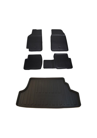 Toyota Uyumlu Corolla Efsane Kasa 1993-1998 Paspas Ve Bagaj Havuzu Seti
